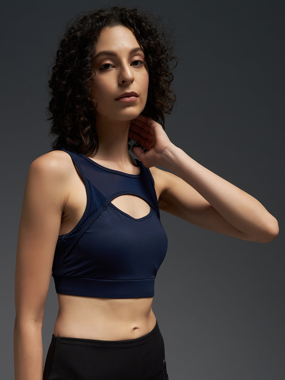 Net Sports Bra Full Coverage