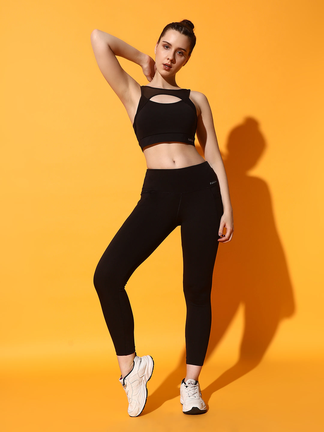 Net Sports Bra Full Coverage