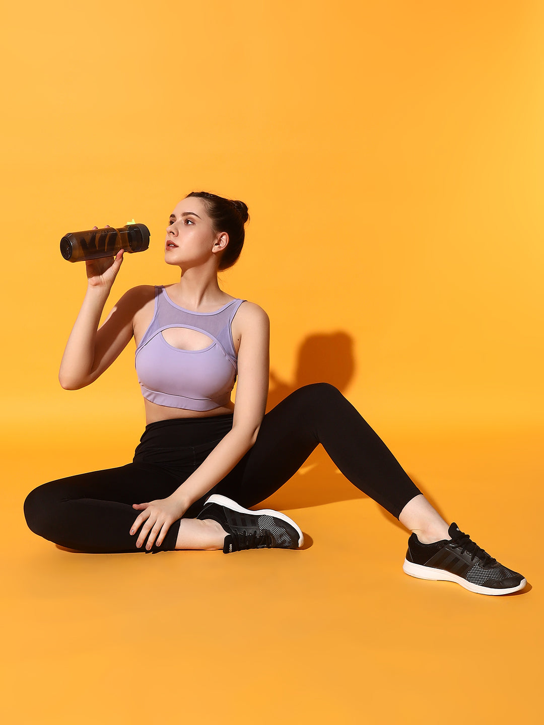 Net Sports Bra Full Coverage