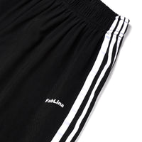 FabLina Women’s Mid-Waist Athleisure Track Pants Black