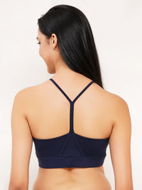 FabLina Sports Bra Medium Support Blue