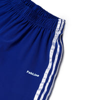 FabLina Women’s Mid-Waist Athleisure Track Pants Blue