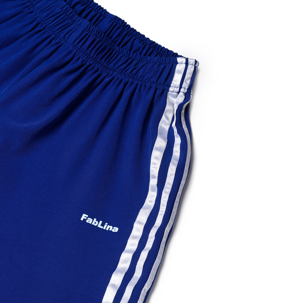 FabLina Women’s Mid-Waist Athleisure Track Pants Blue