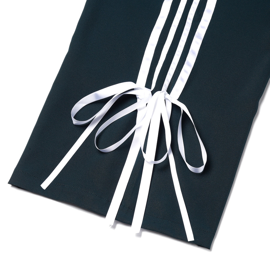 FabLina Women’s Mid-Waist Athleisure Track Pants Green