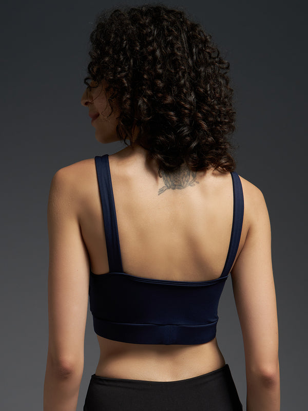 FabLina Women's Sports Bra, Mesh Cutout Design, High Support, Activewear