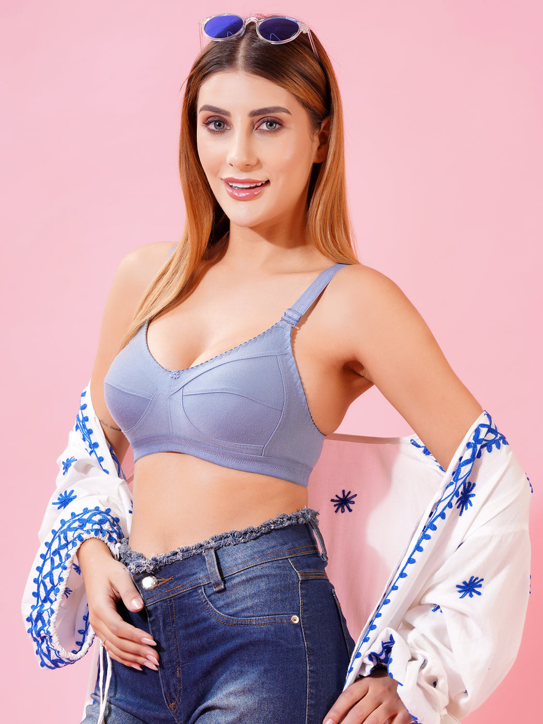 Full Coverage Non Padded Bra