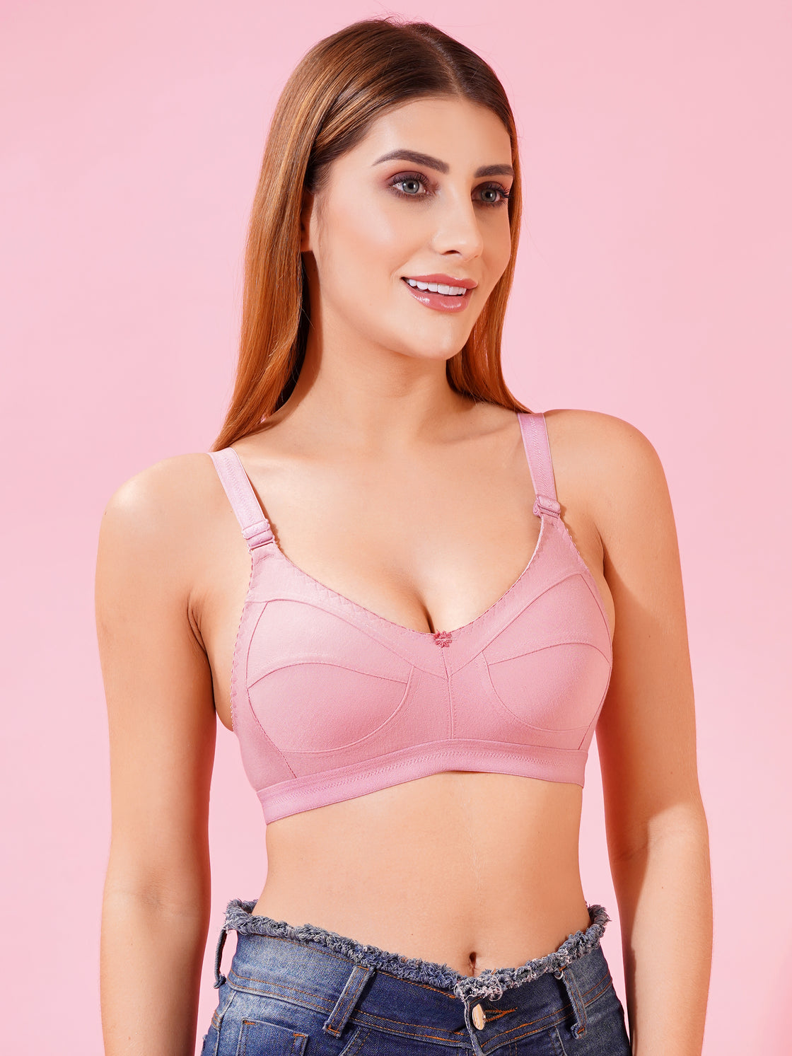 Full Coverage Non Padded Bra