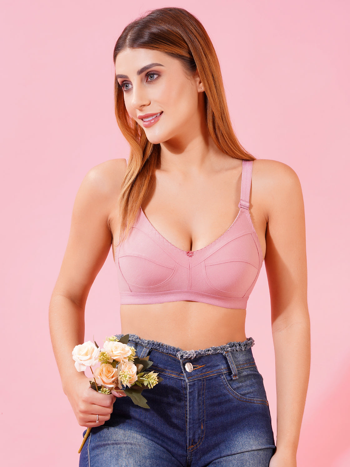 Full Coverage Non Padded Bra